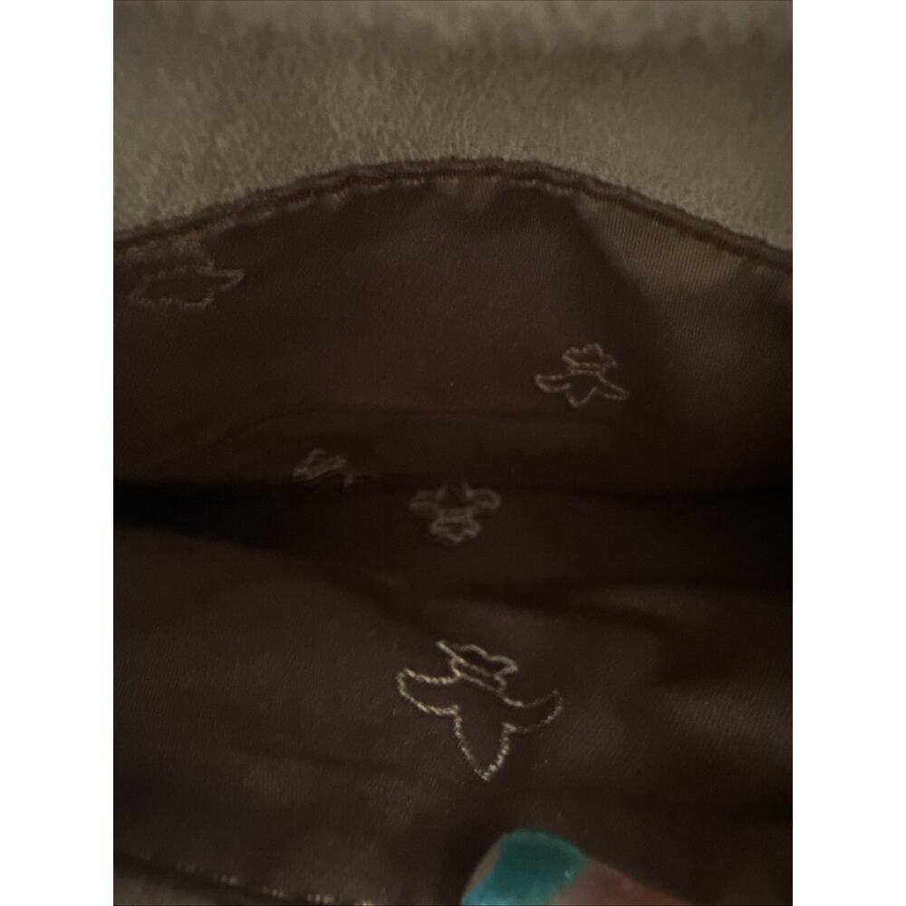 VINTAGE JUDITH RIPKA "JANE" GOLDEN METALLIC LEATHER EAST-WEST HANDBAG. Read - Picture 14 of 16